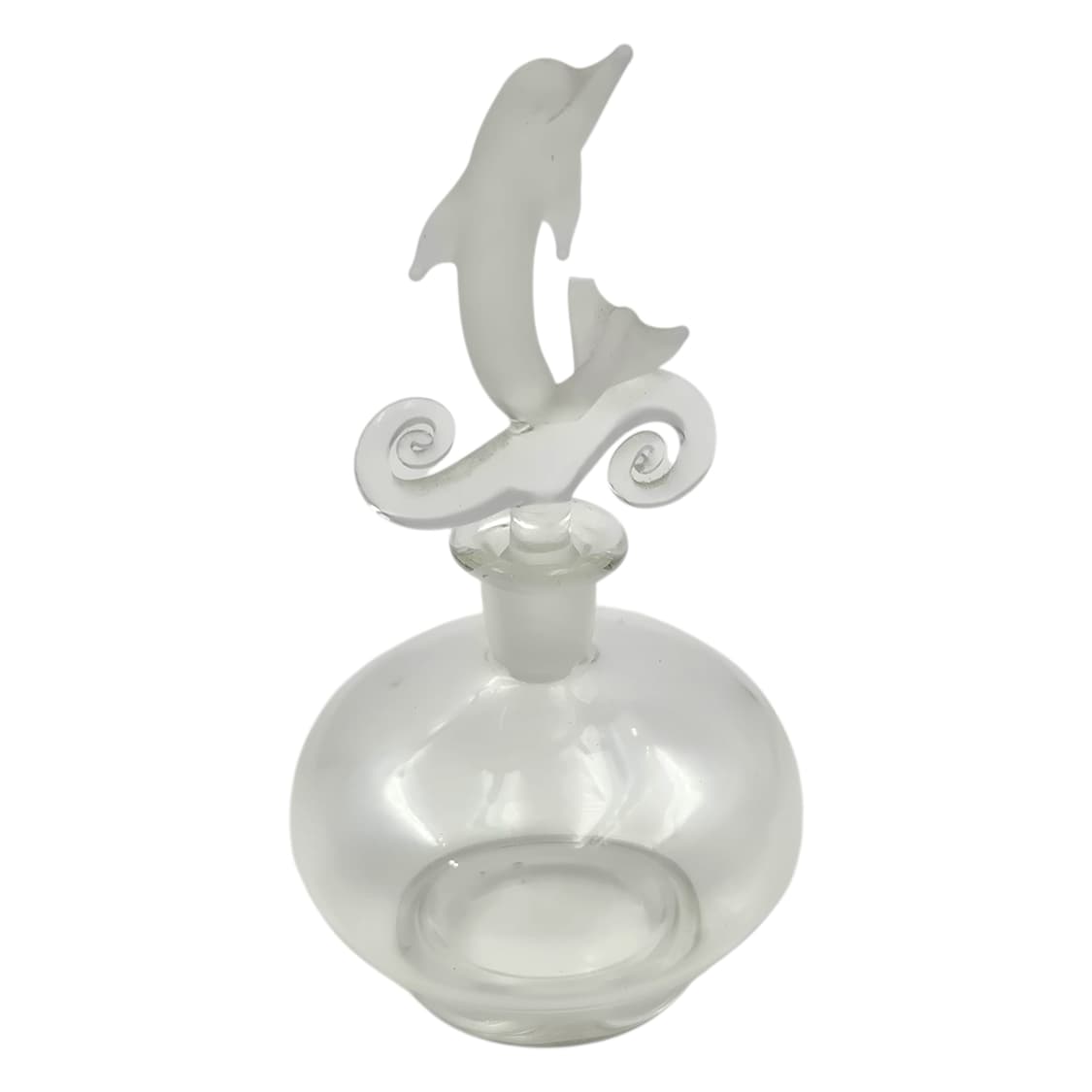 70s 미국 아트 돌고래 불투명 퍼퓸 보틀 상품이미지1