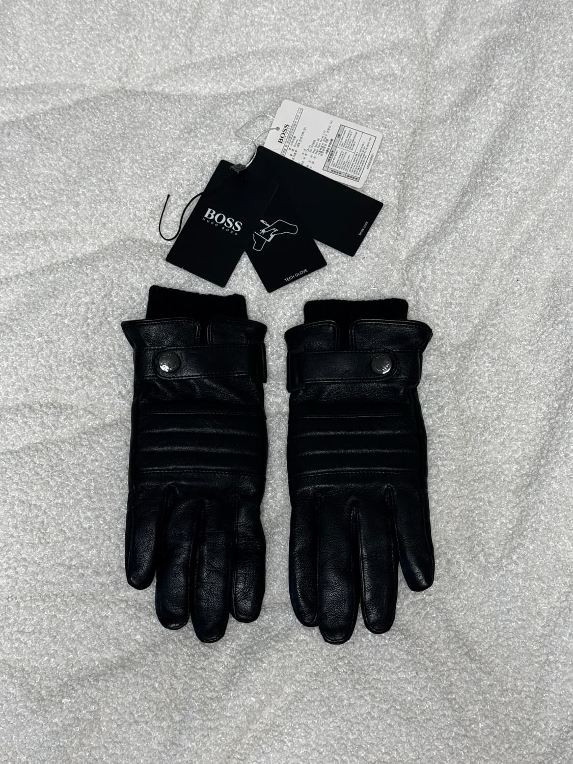 휴고 보스 블랙 100% 양가죽 장갑 상품이미지1