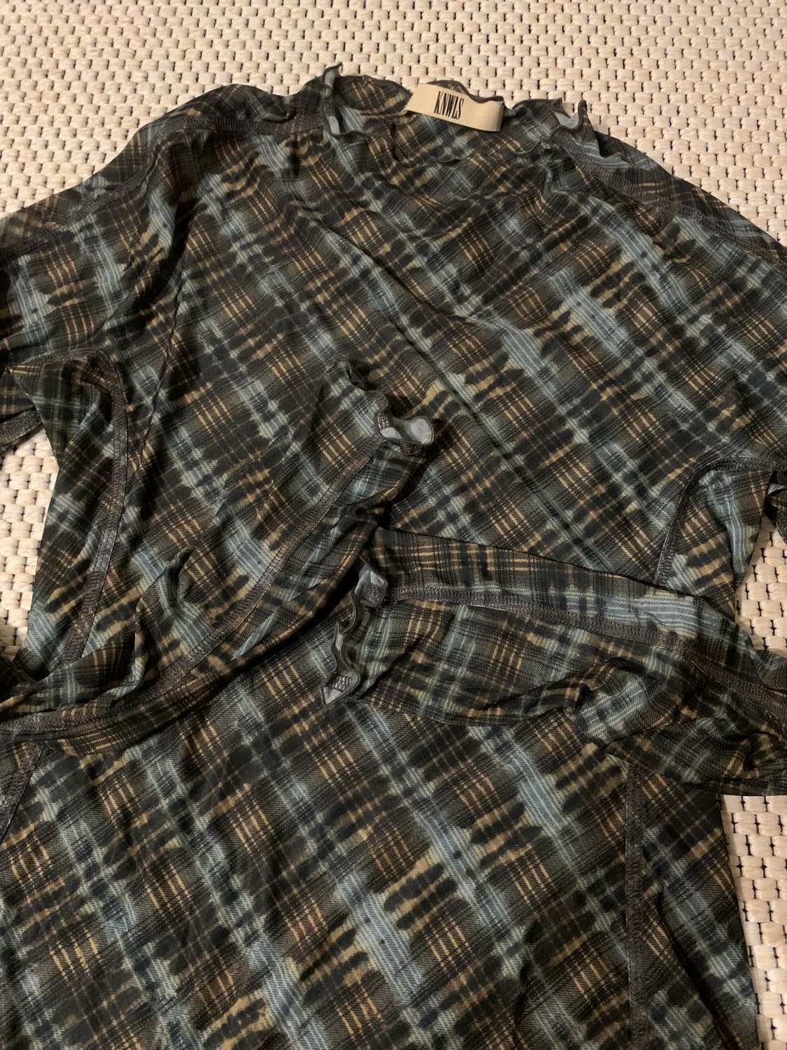 Knwls 져지 탑 s사이즈 상품이미지4