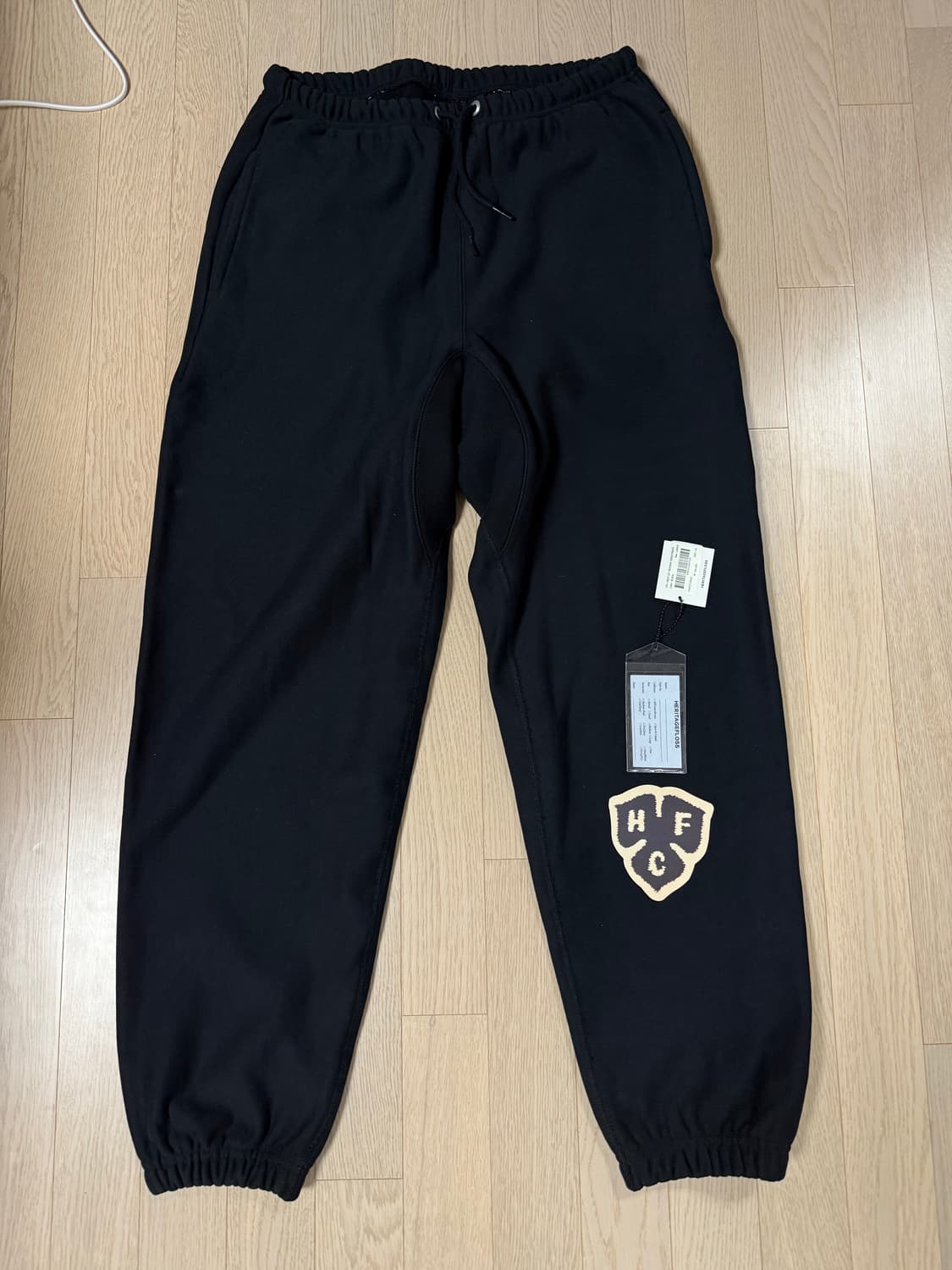 헤리티지플로스 10주년 후드 셋업 블랙 L 상품이미지5