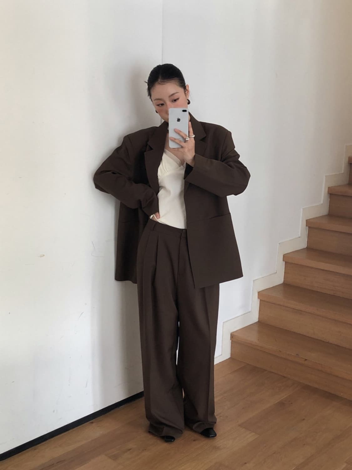 르마흐 러프슬랙스 네이비S 상품이미지6