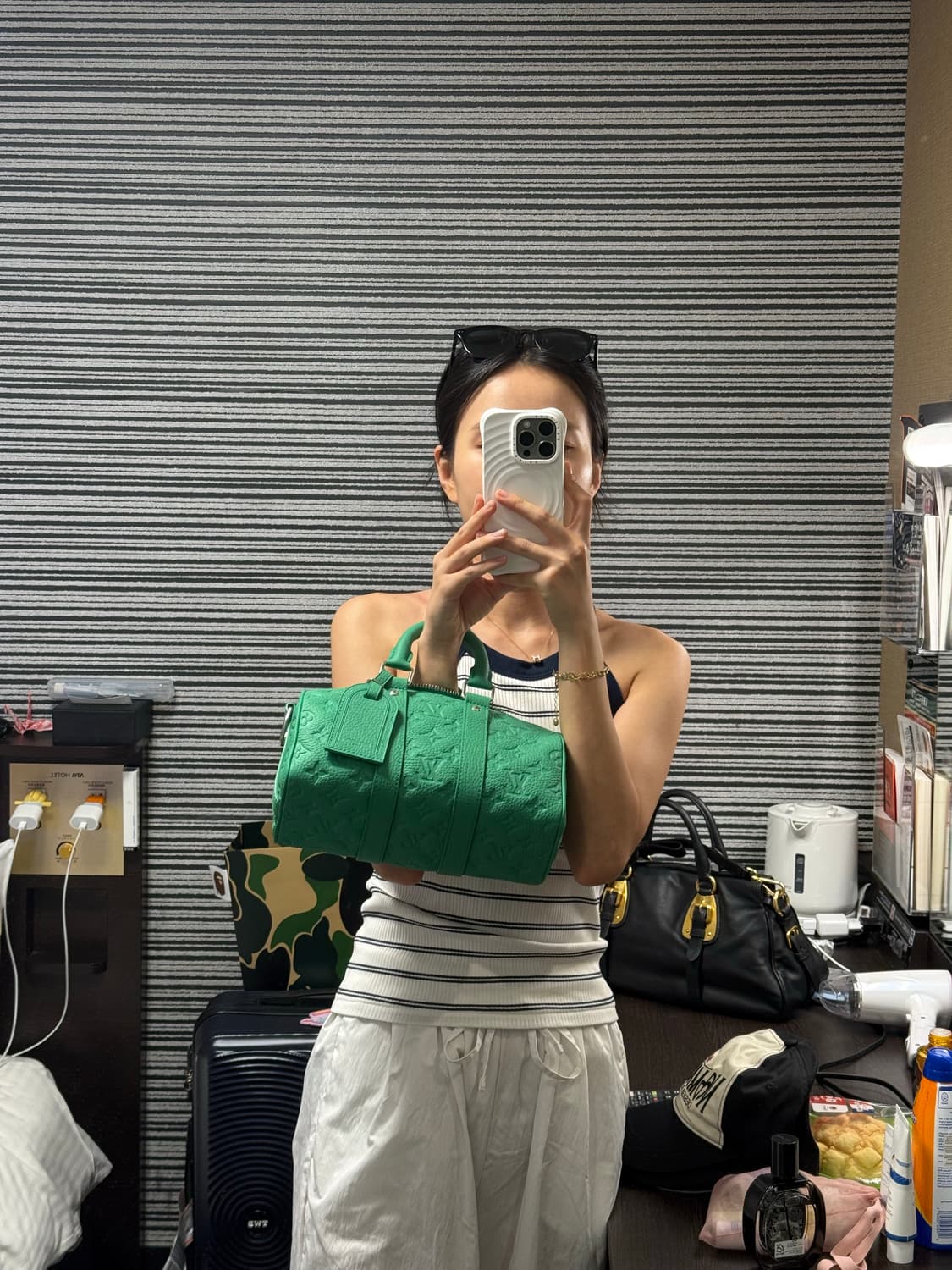 루이비통 토뤼옹 키폴 25 뱀부그린 25ss 상품이미지1