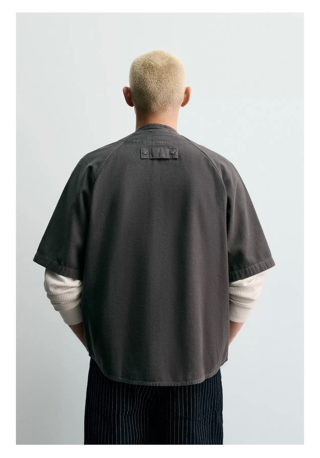 챔피온 X 자라 콜라보 베이스볼 셔츠 M (100-105) 상품이미지6