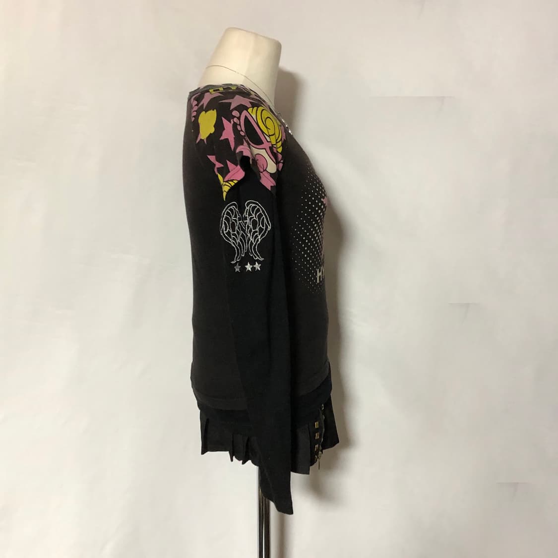 히스테릭미니 티셔츠 블랙 상품이미지7