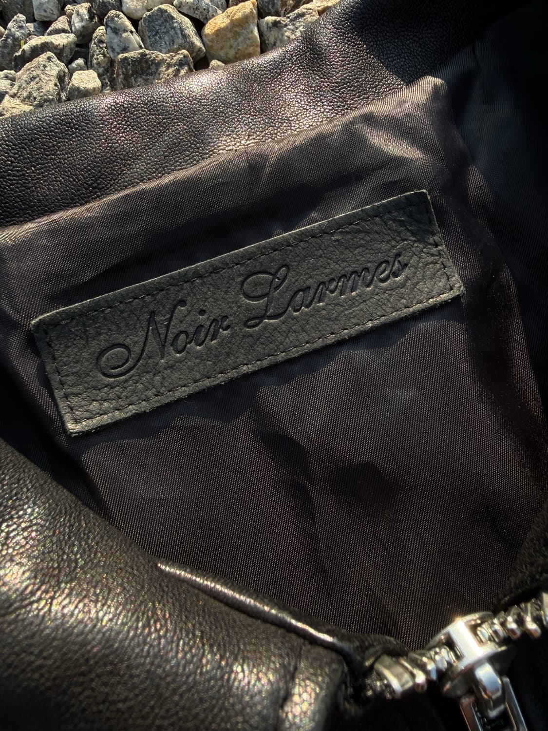 Noir Larmes 느와르 라르메스 싱글 레더자켓 상품이미지3