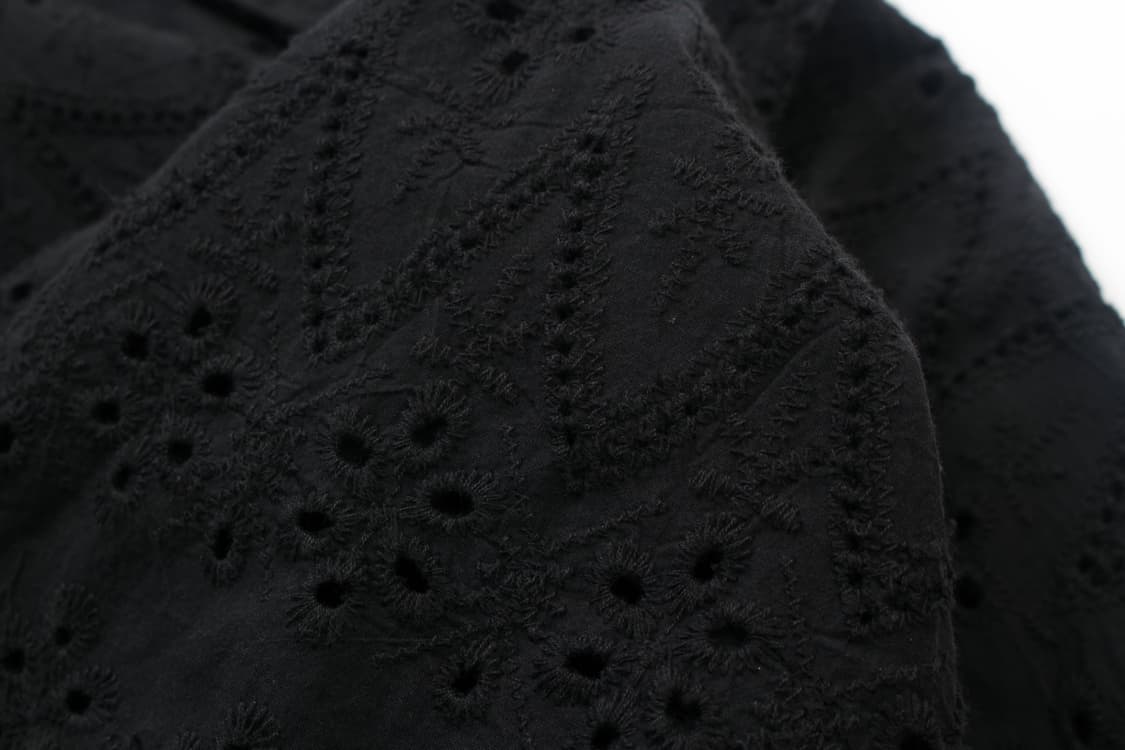 N’ORLABEL Cutwork Open Collar Shirt  상품이미지10