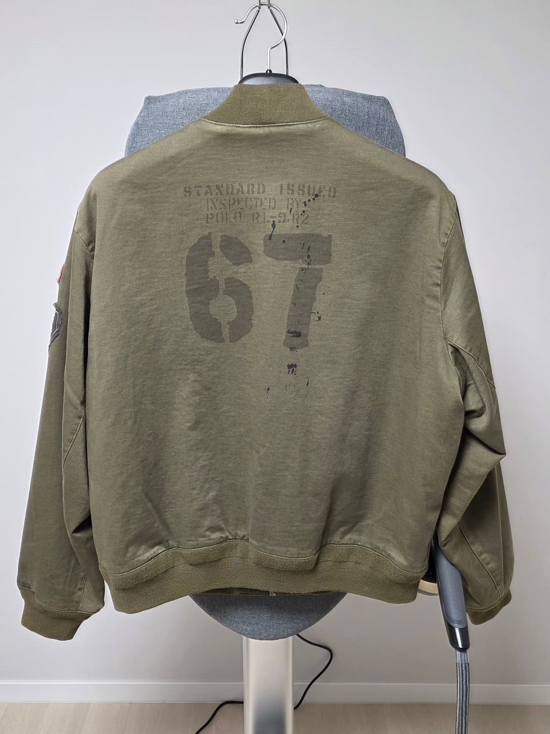 랄프로렌 새틴 플라이트 재킷 L사이즈 상품이미지2