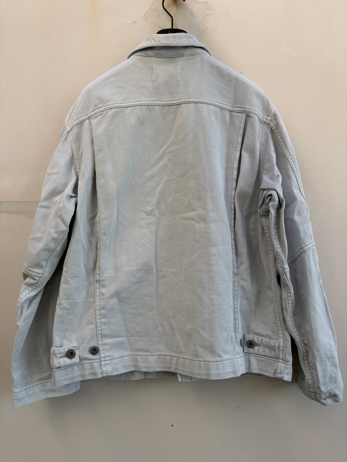 르메르 박시 자켓 데님 스노우 그레이 Lemaire Boxy Jacket 상품이미지5