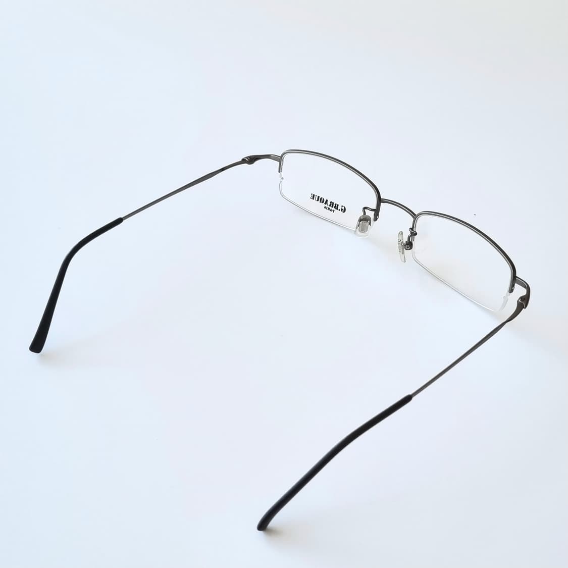 데드스탁 지적인 무드의 하프 프레임 안경테 631 상품이미지6
