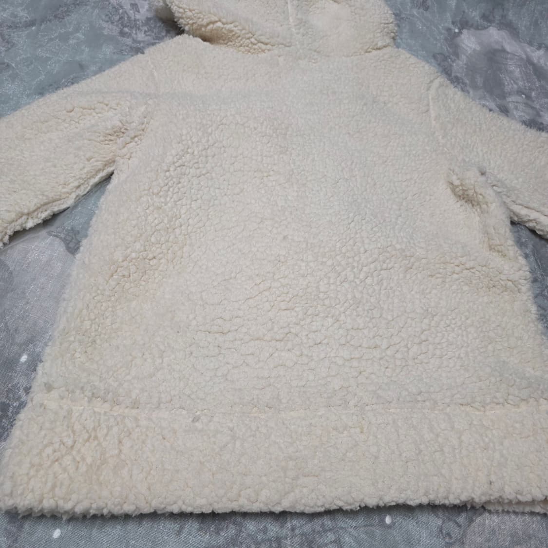 빈티지 리즈리사 리본 뽀글이 플리스 후드집업 히메갸루 룸웨어 상품이미지5