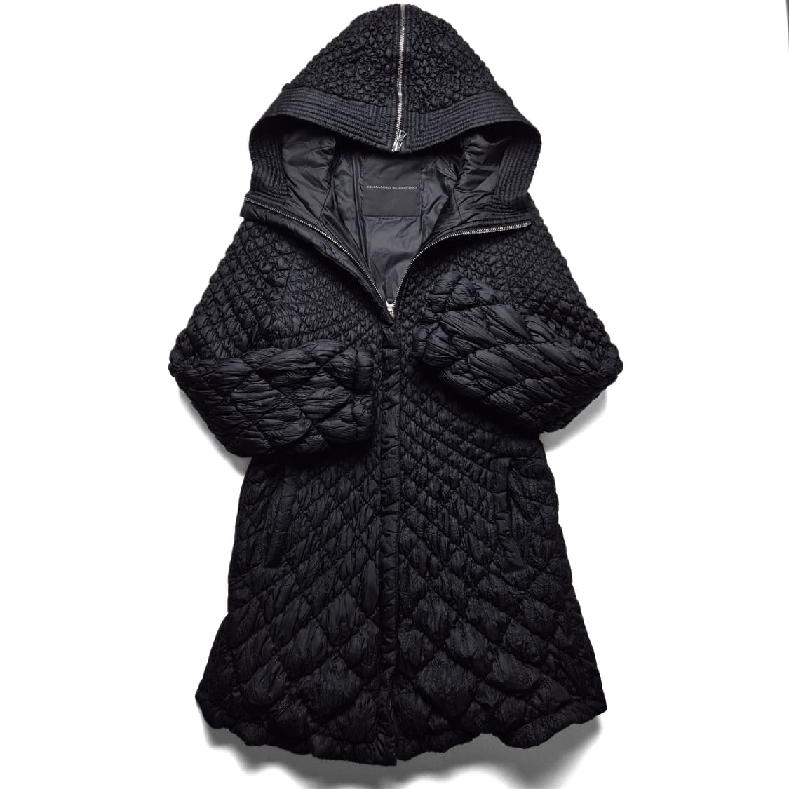 [40] 에르마노 설비노 퀄팅 패딩코트 상품이미지2