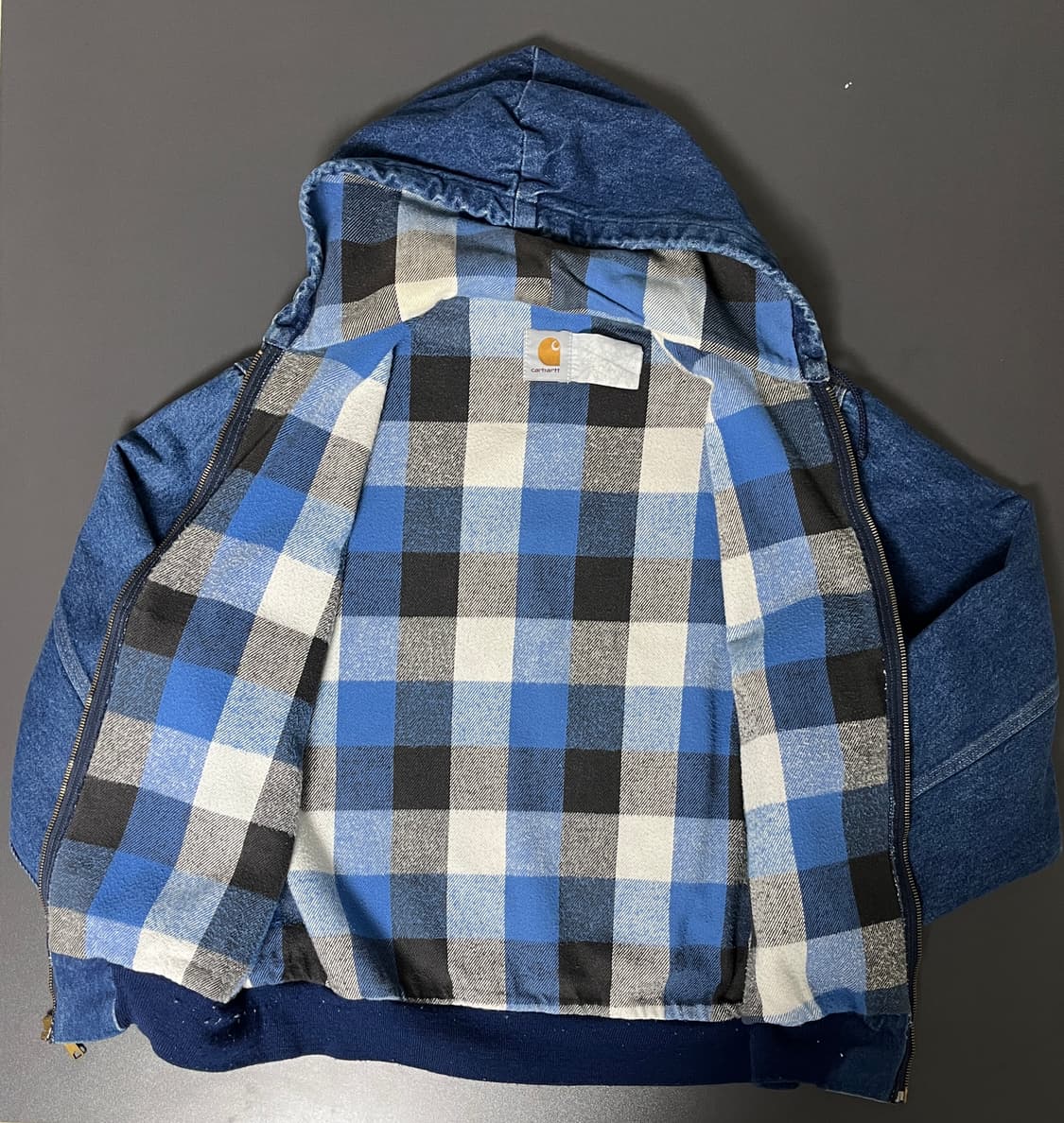 칼하트 데님 액티브 자켓 JF848 상품이미지4