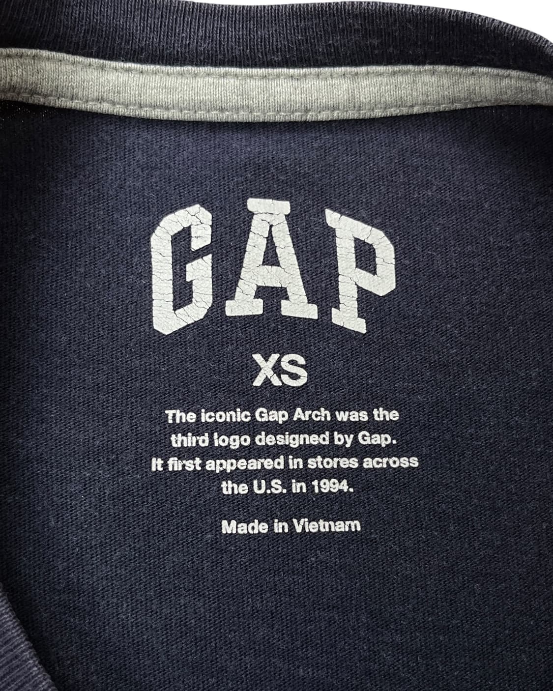 GAP 뉴욕 네이비 반팡 티셔츠 상품이미지9