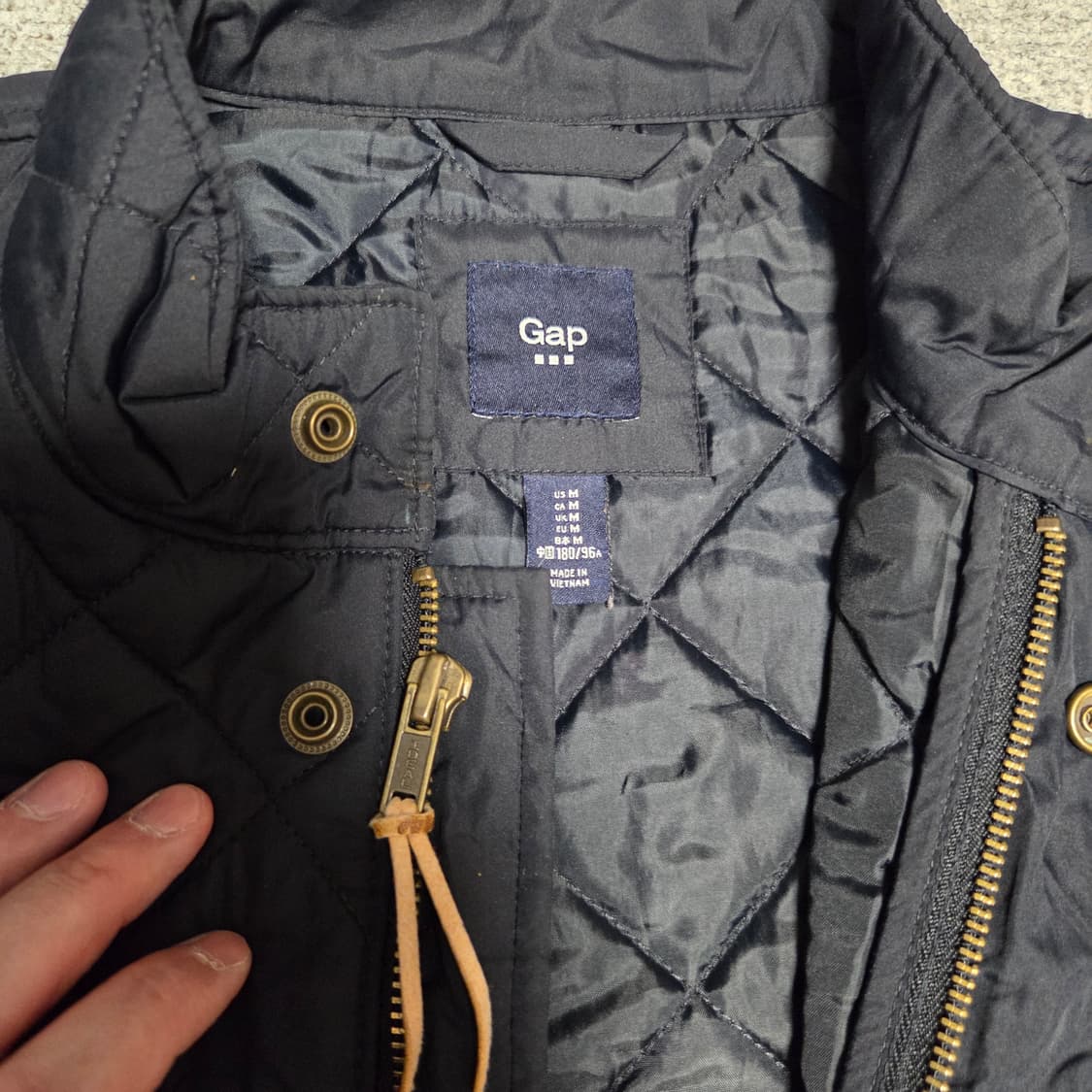 Gap 갭 퀄팅자켓 L(100) 상품이미지5