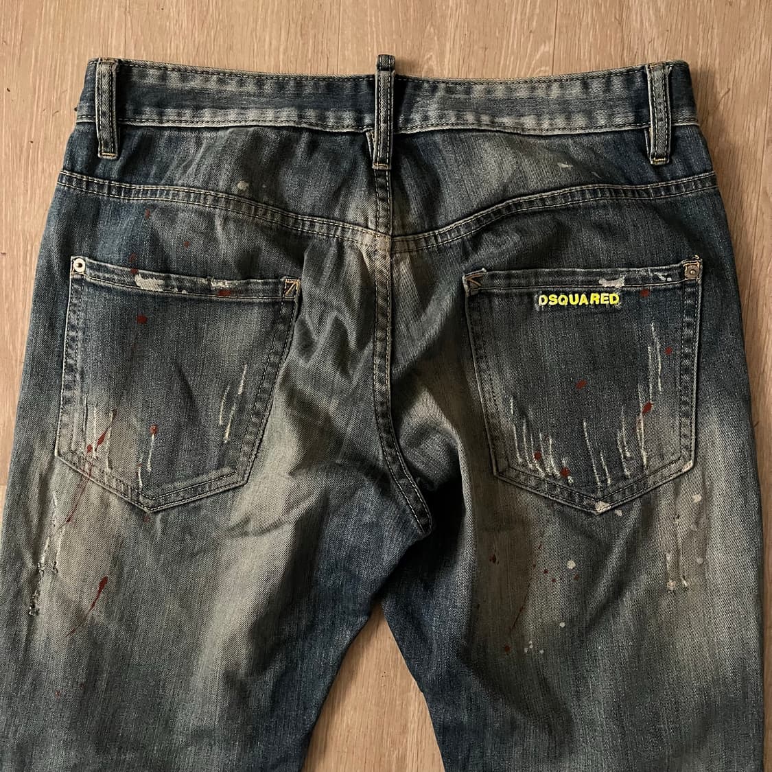 Dsquared2 distressed washed denim jeans 상품이미지6