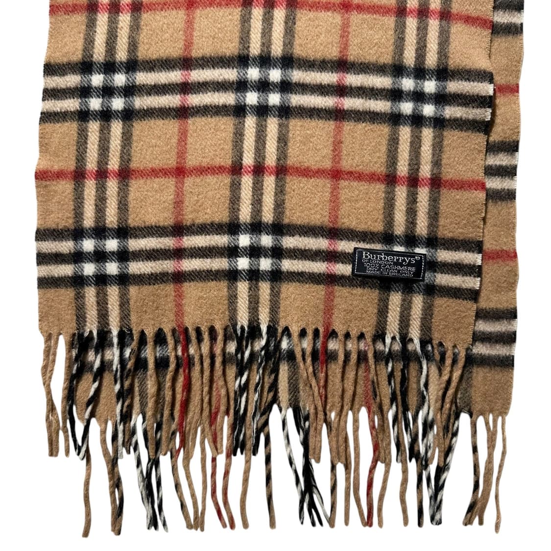버버리 캐시미어 100% 노바체크 머플러 목도리 상품이미지1