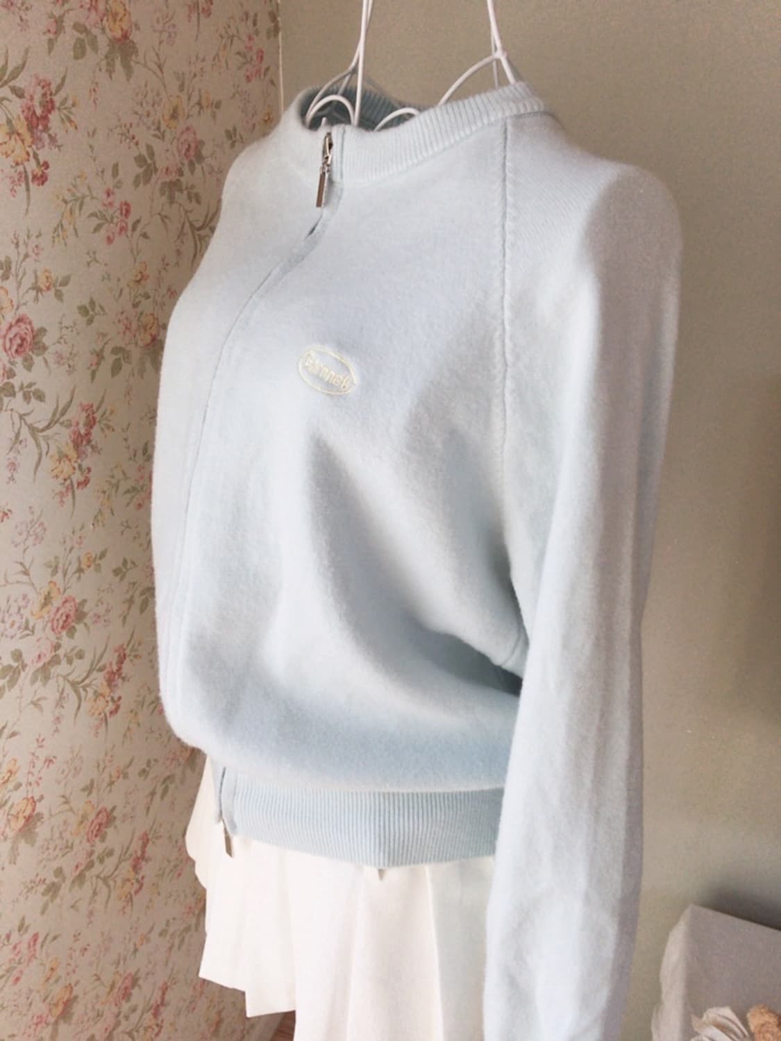 빈티지 스카이블루 집업🩵 상품이미지4