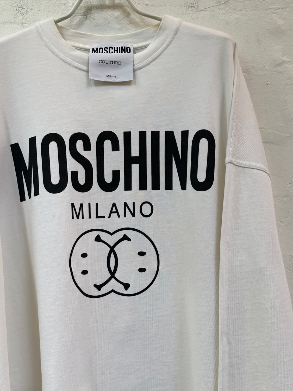 Moschino 모스키노 로고 프린트 스웻셔츠 M 상품이미지3