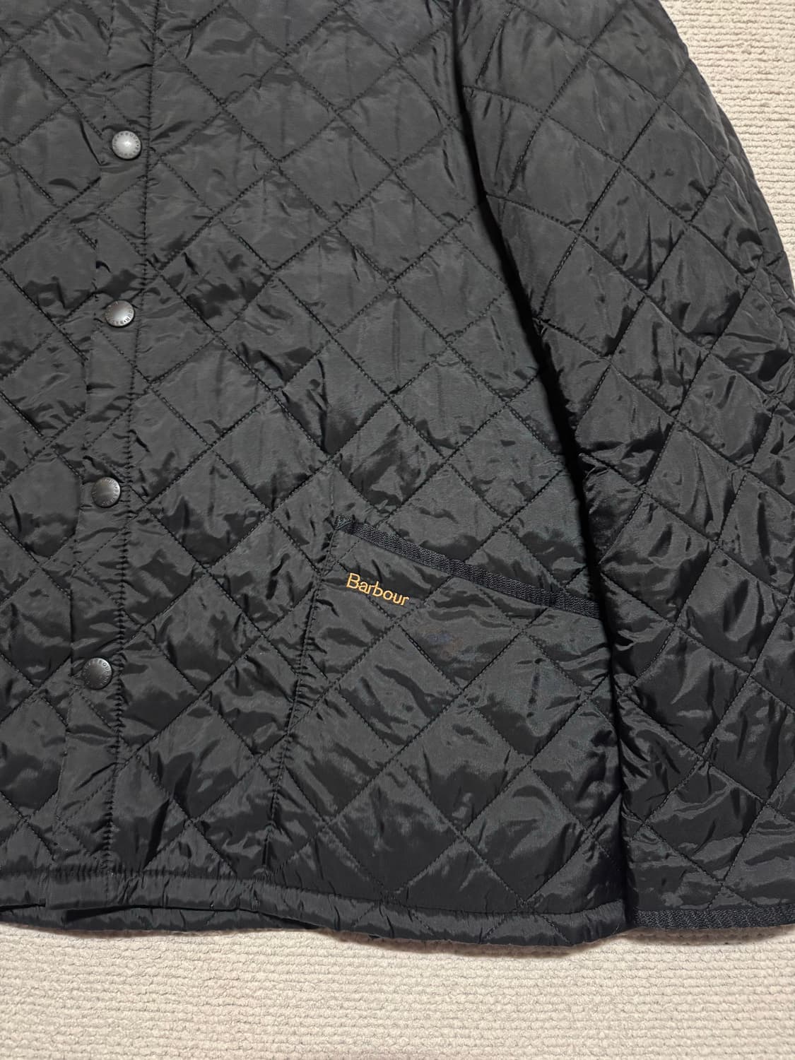 바버 리데스데일 퀄팅 자켓 블랙 XL 상품이미지3