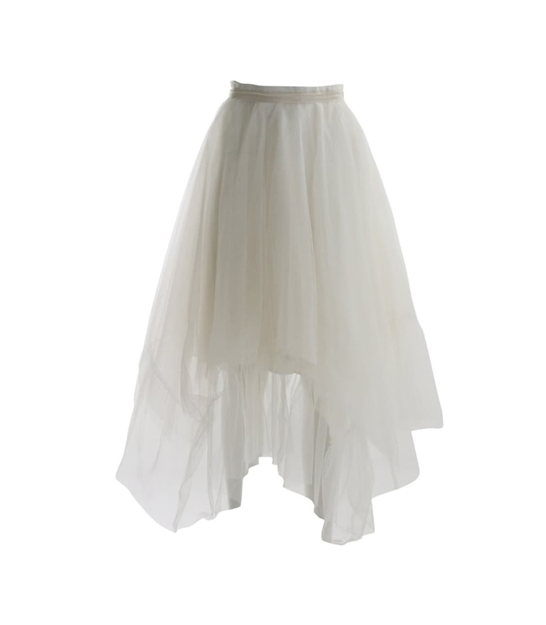 튤 스커트 아이보리 상품이미지7