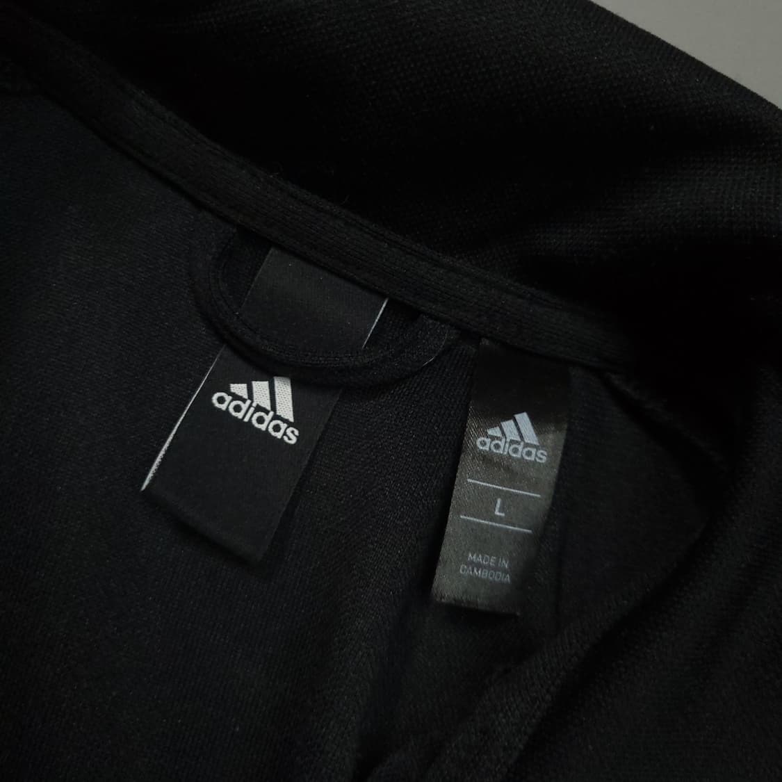 아디다스 삼선 져지 L 블랙 상품이미지4
