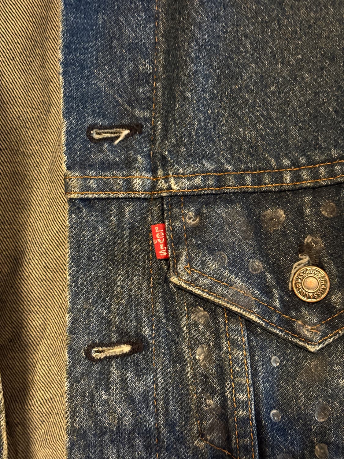 80s Levis 리바이스 70506 데님 자켓 38 (95-100) 상품이미지4