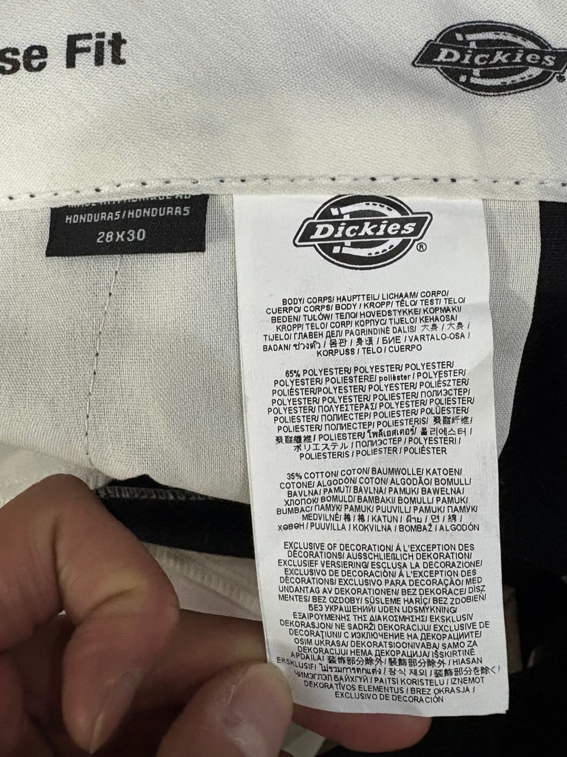 새상품 디키즈 더블니 워크팬츠 상품이미지9