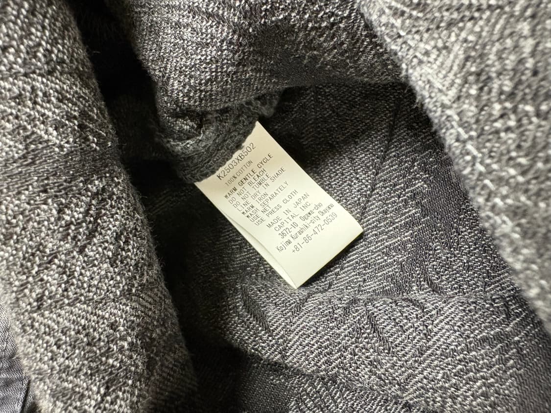 케피탈 맥파이 데님 메디슨백 라지 상품이미지3