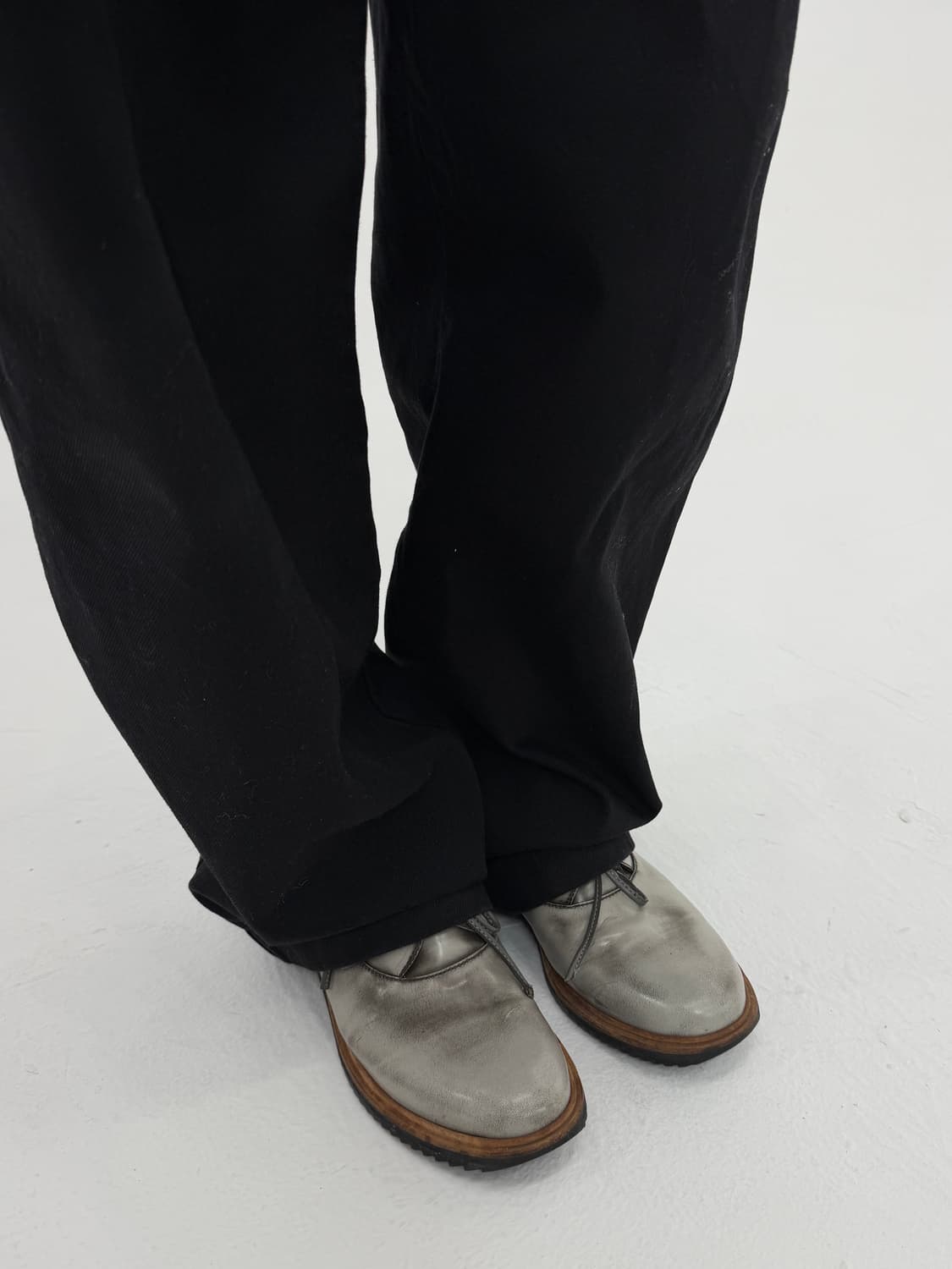 MM6 Distressed Painted Loafer (gray) 상품이미지5