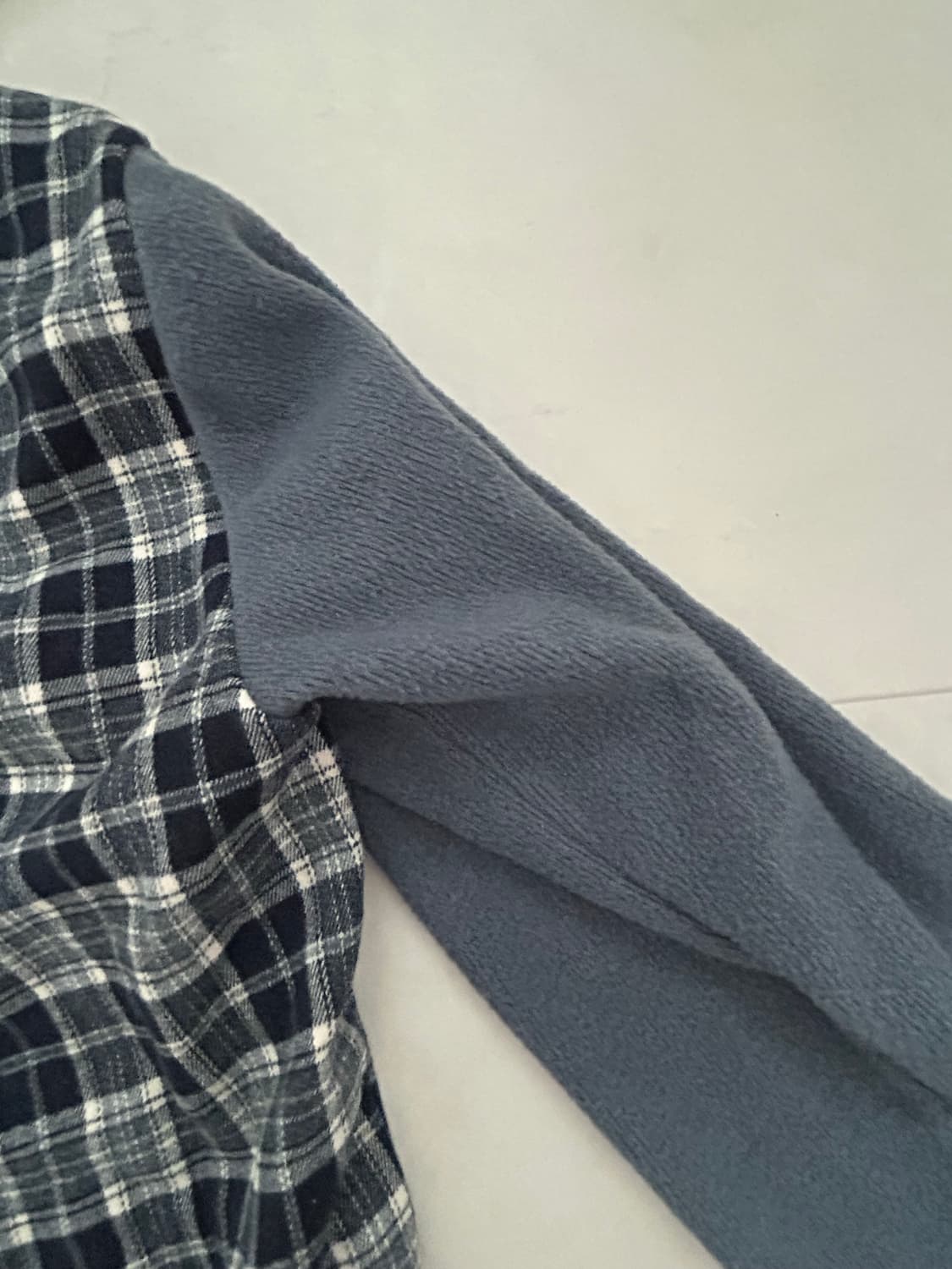 체크 후디 상품이미지3