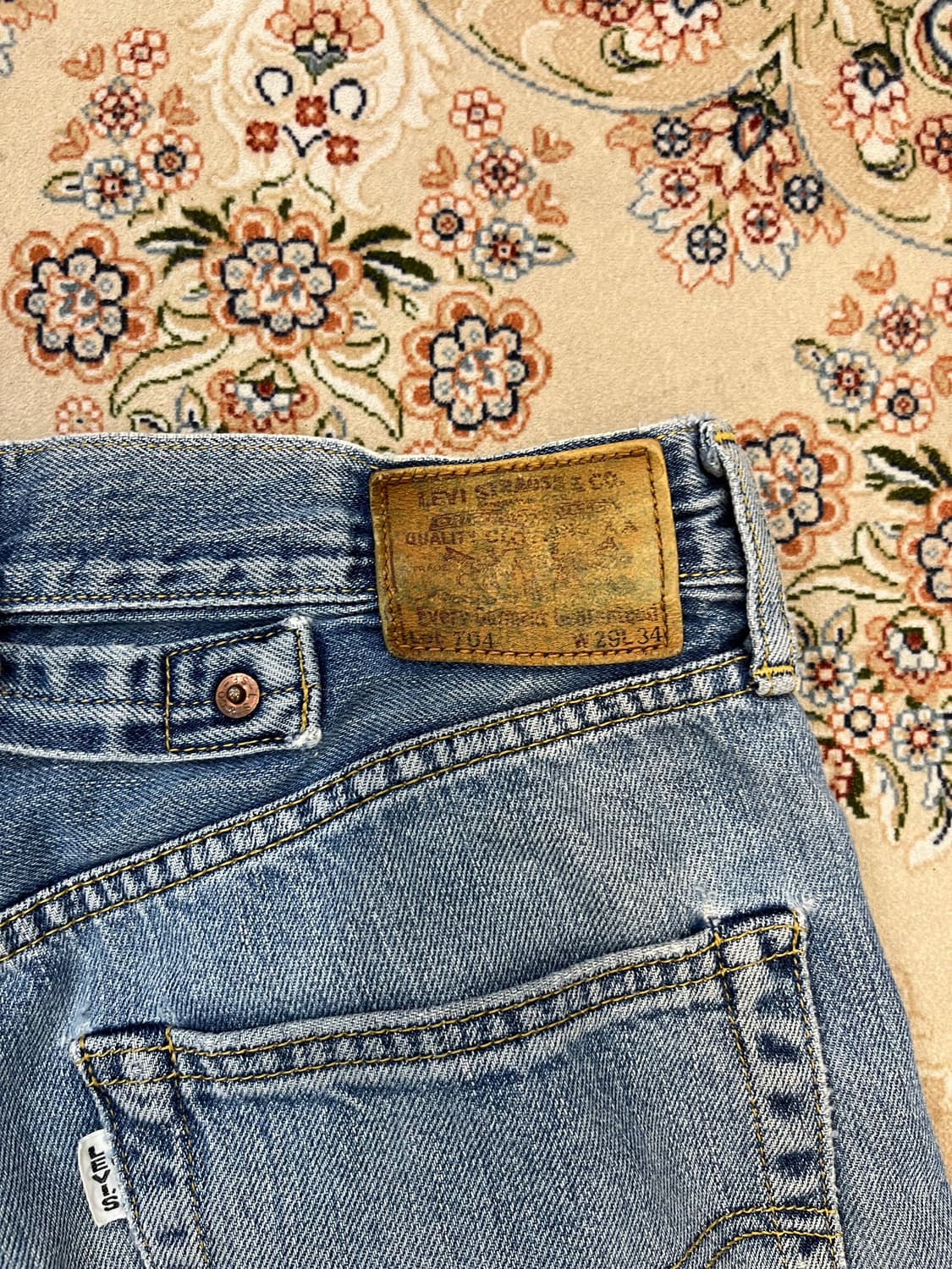 리바이스 704 95s 신치백 데님팬츠 상품이미지9