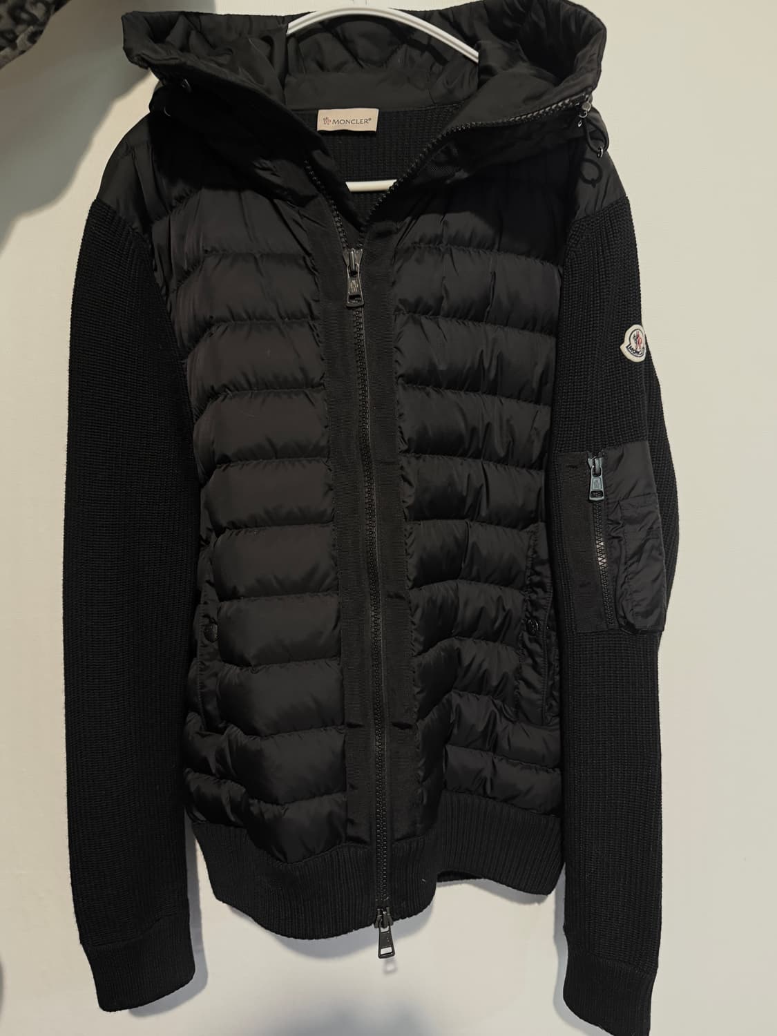 몽클레어 24fw 후드 니트 패딩 m 상품이미지1