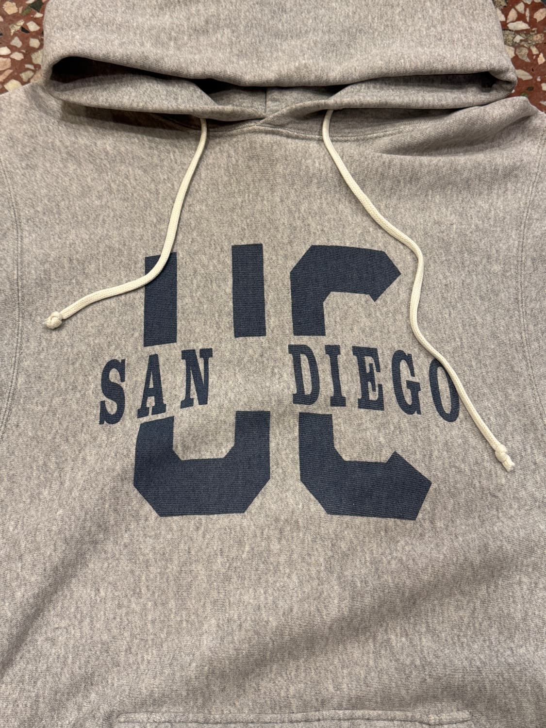 웨어하우스 Sandiego 리버스위브 후드 (M) 상품이미지3