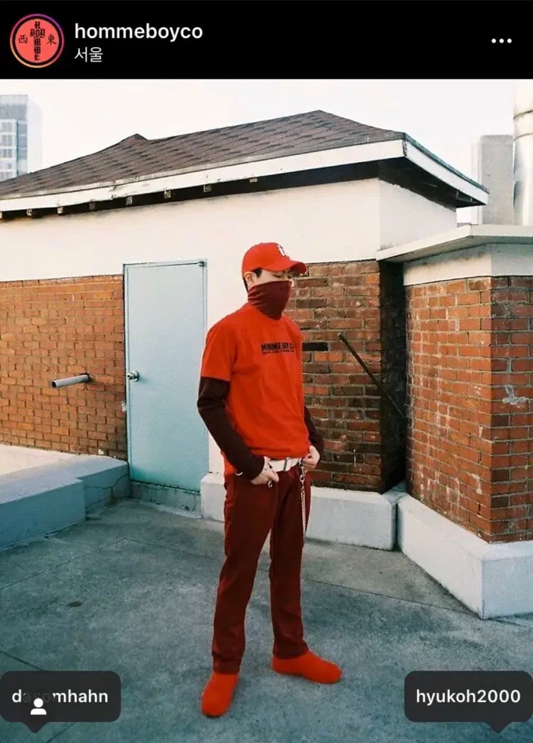 hommeboyco 바지 상품이미지1