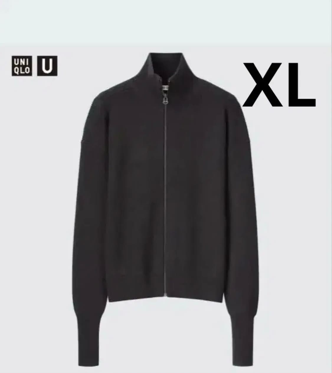 유니클로u 메리노울 니트집업 상품이미지1