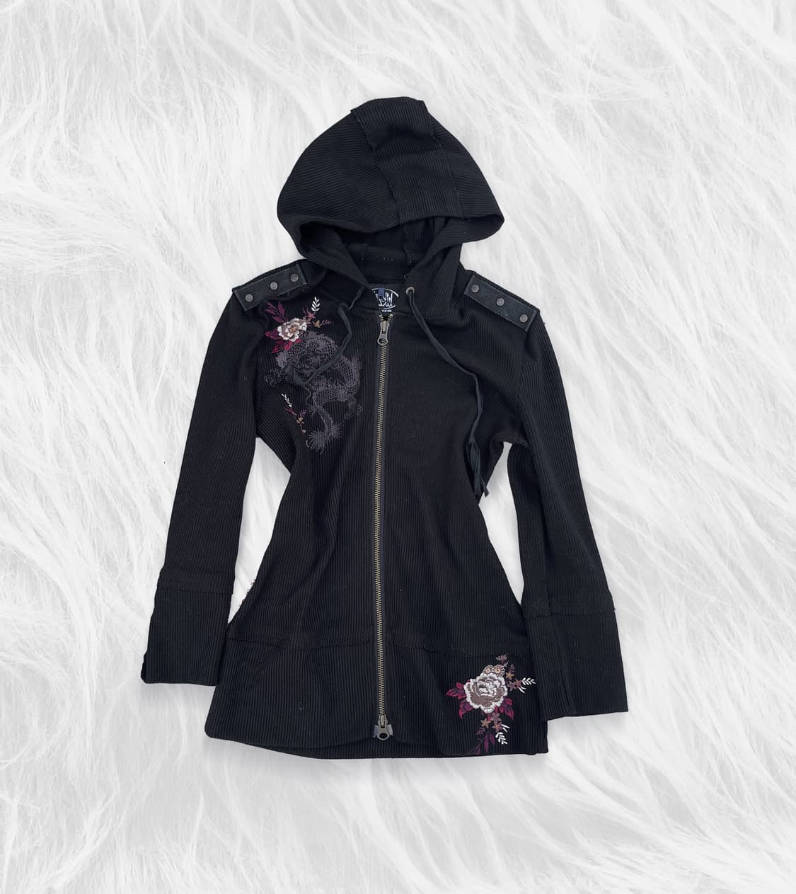 Ozzon ozzcroce 오즈온 니트 7부 2-way zip-up 상품이미지1