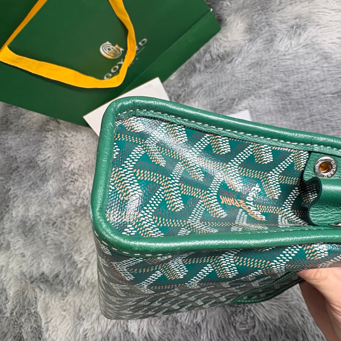 고야드 쥬방스 MM 그린 백화점판 상품이미지4