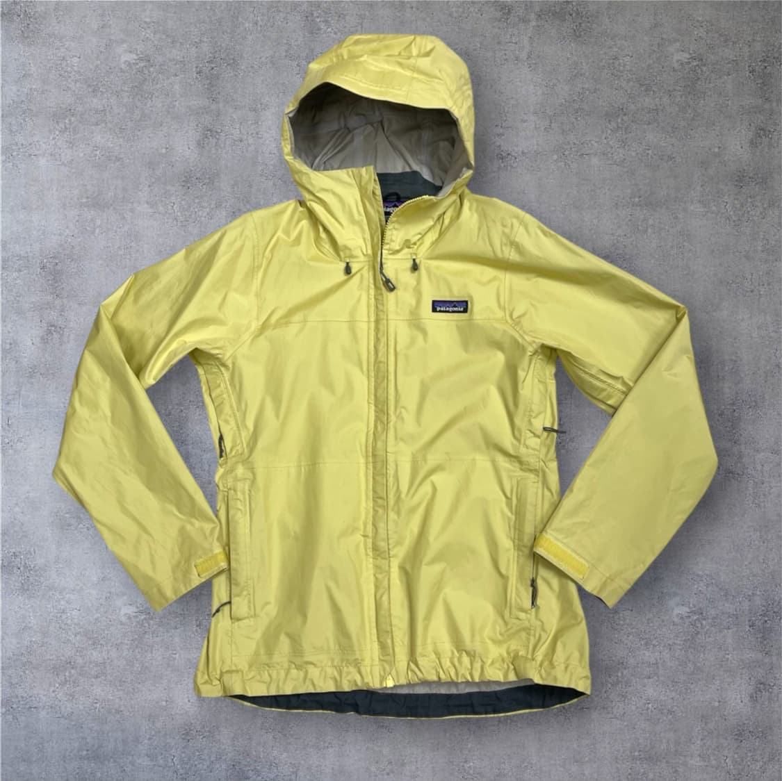 파타고니아 Patagonia 설퍼 옐로우 토렌쉘 후드 바람막이 자켓 S 상품이미지1