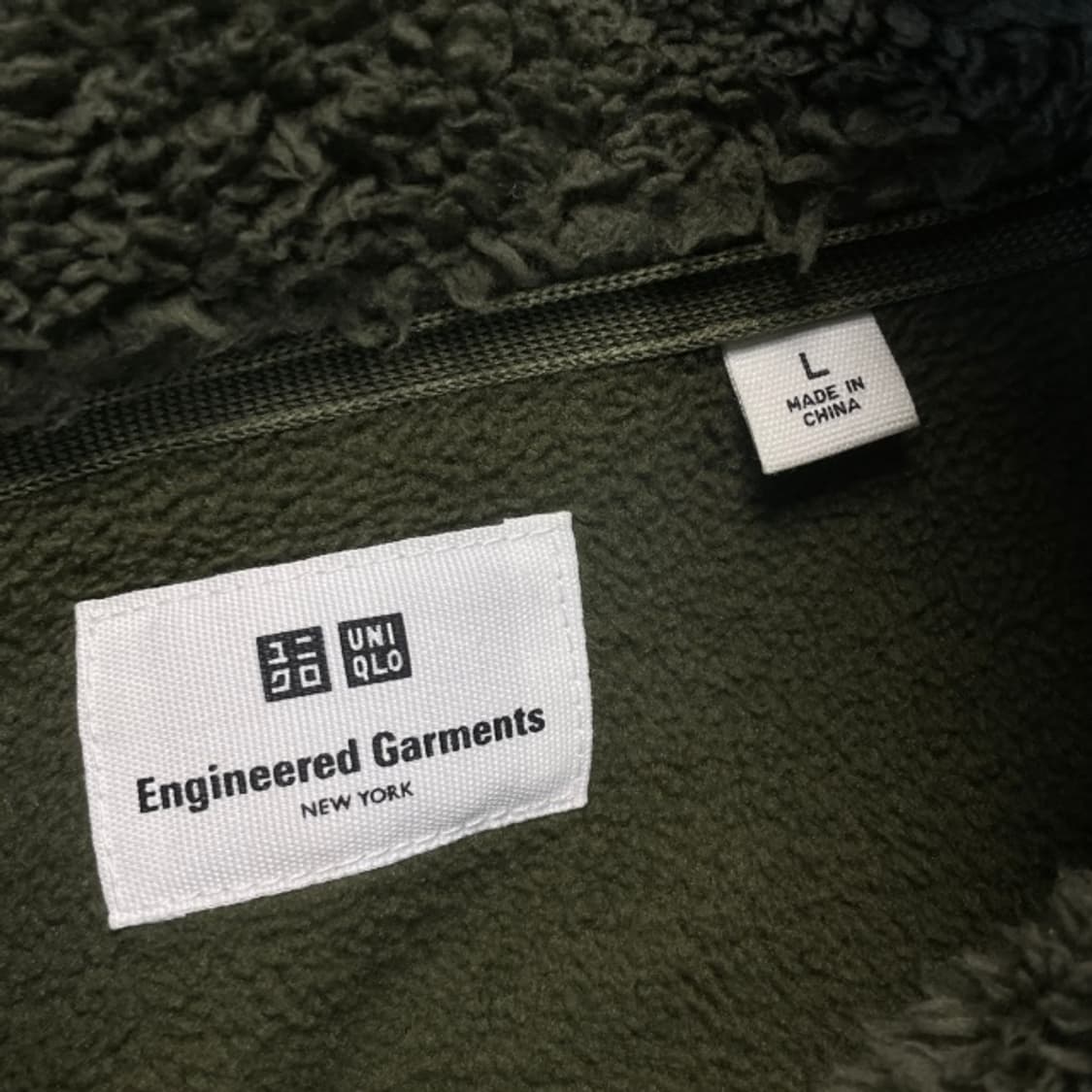 100 유니클로 x 엔지니어드 가먼츠 후리스 상품이미지3