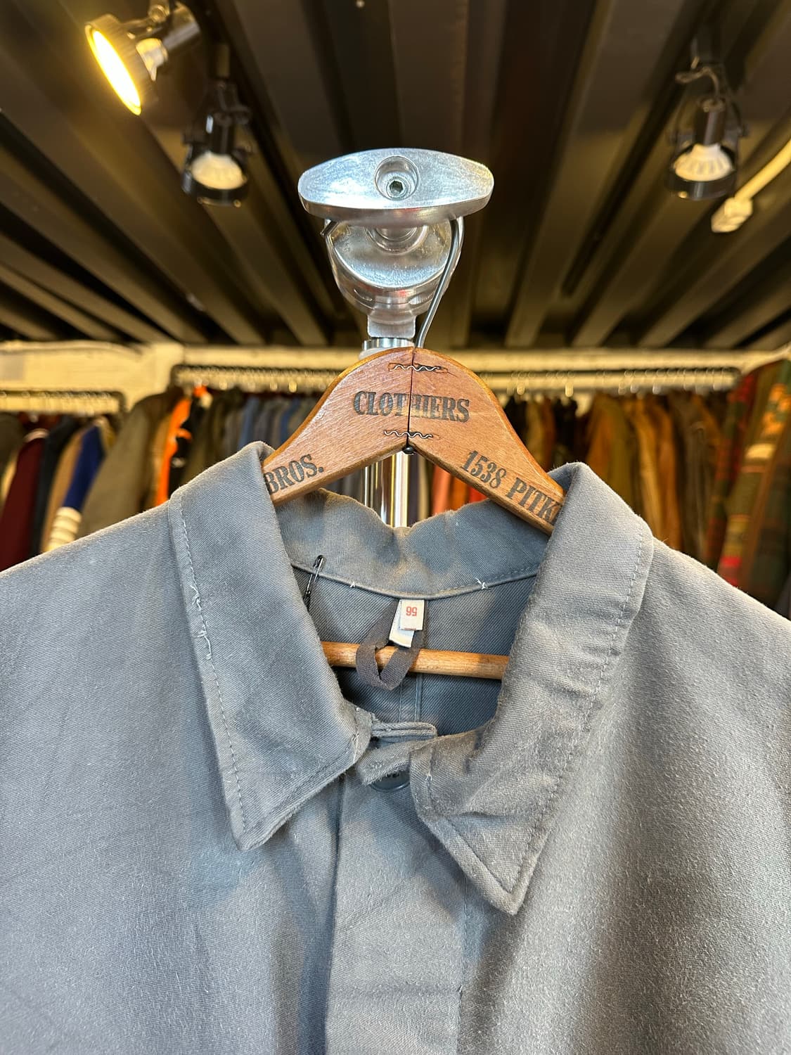 프렌치워크웨어 프렌치 몰스킨 워크 자켓 상품이미지3