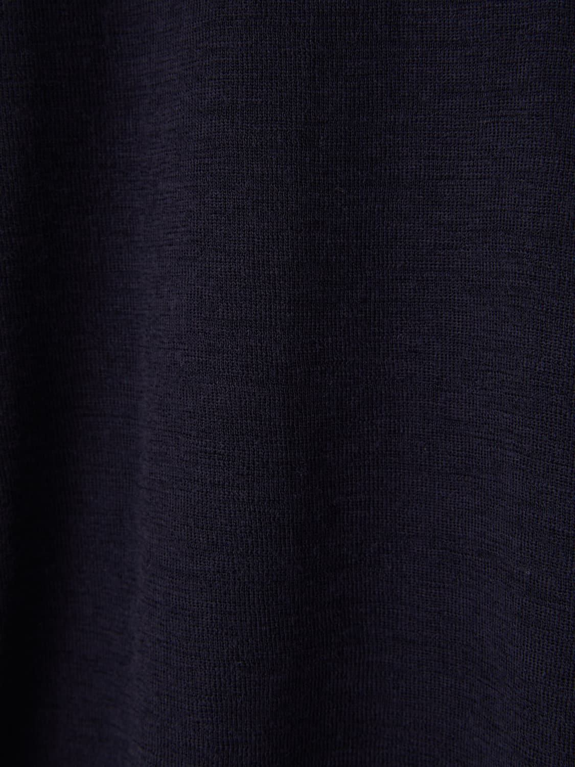 렉토 RECTO 슬림핏 울 저지 티셔츠 네이비 상품이미지9