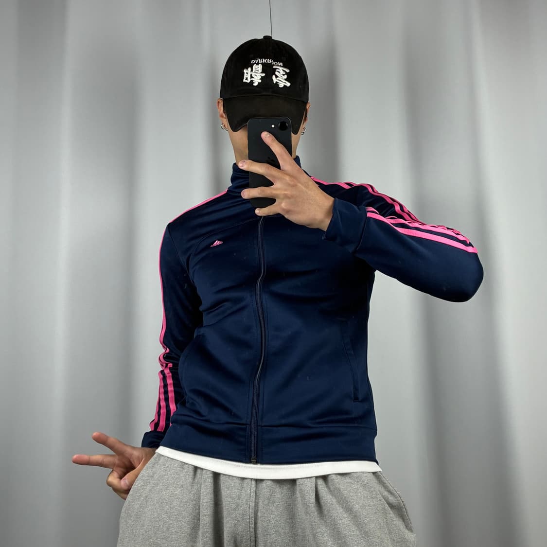 <아디다스 핑크 삼선 져지> No.1474 상품이미지2