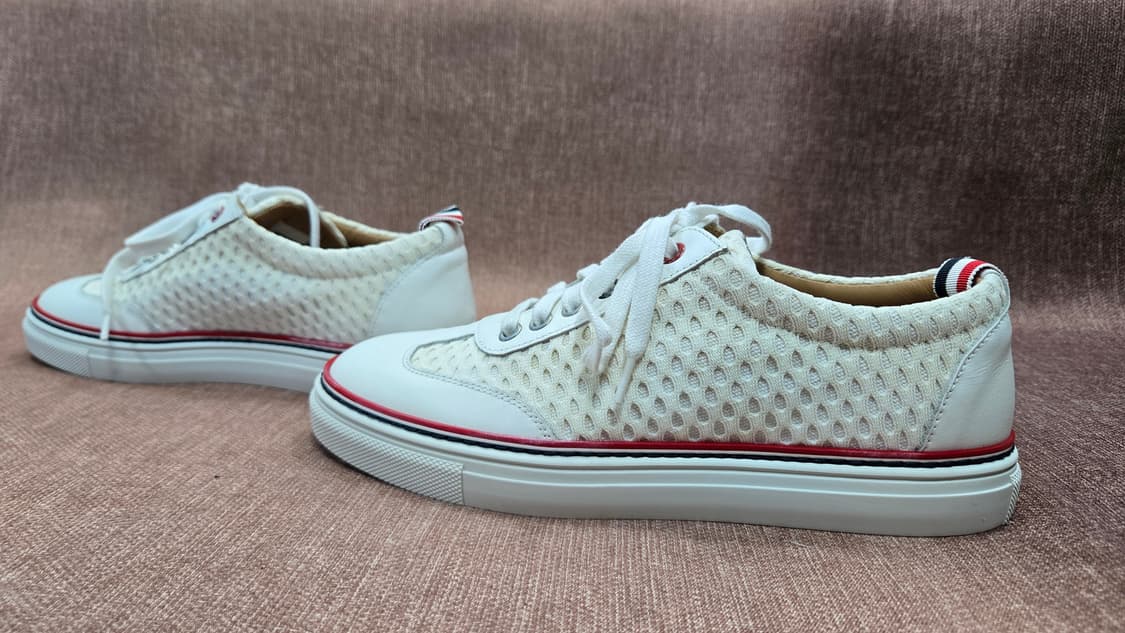 톰브라운 240mm-  에슬레틱 메시 스니커즈 화이트 상품이미지4