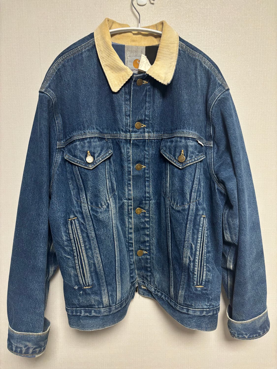 칼하트 carhartt 빈티지 데님 트러커 자켓 상품이미지2
