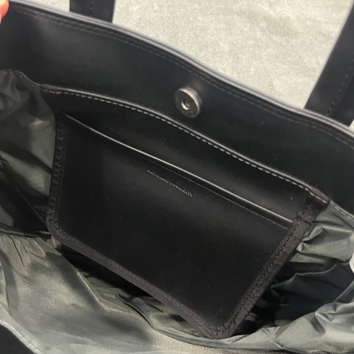 NATIONAL PUBLICITY 블랙 토트백 숄더백 상품이미지3