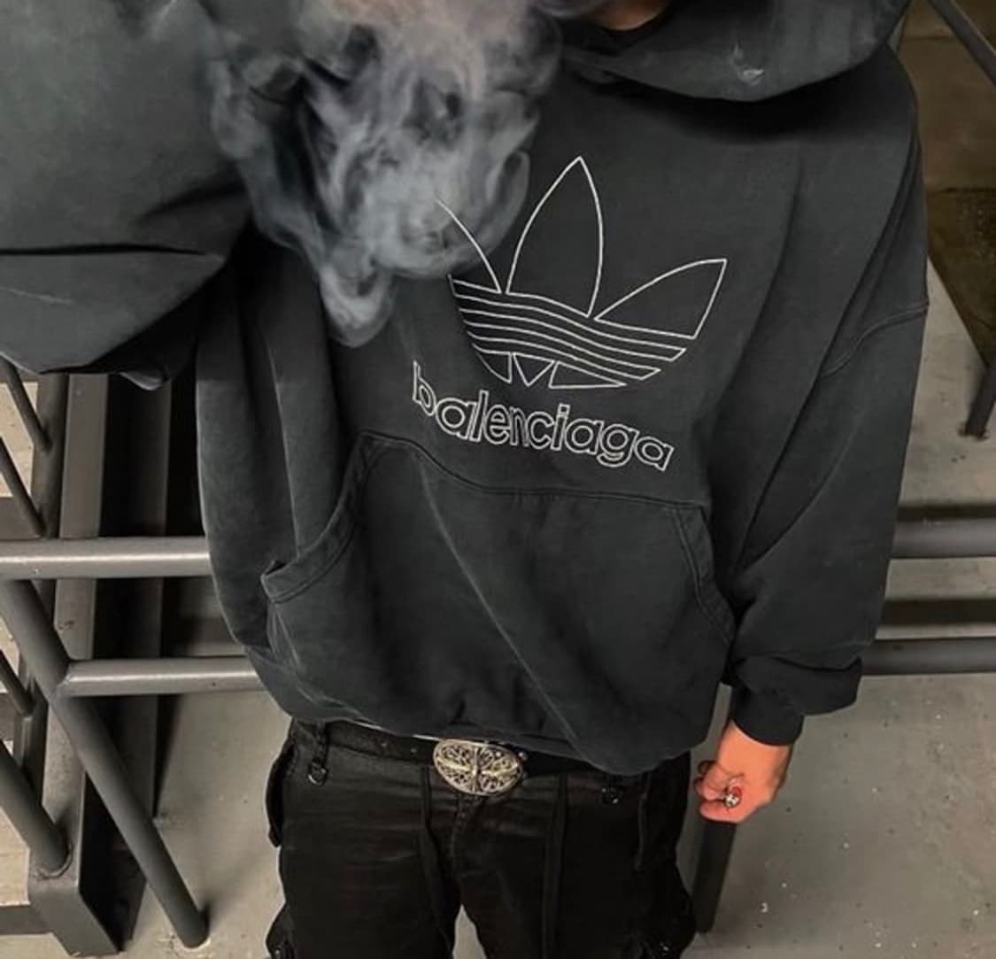 빈티지 90s 아디다스 트레포일 후드티 상품이미지2