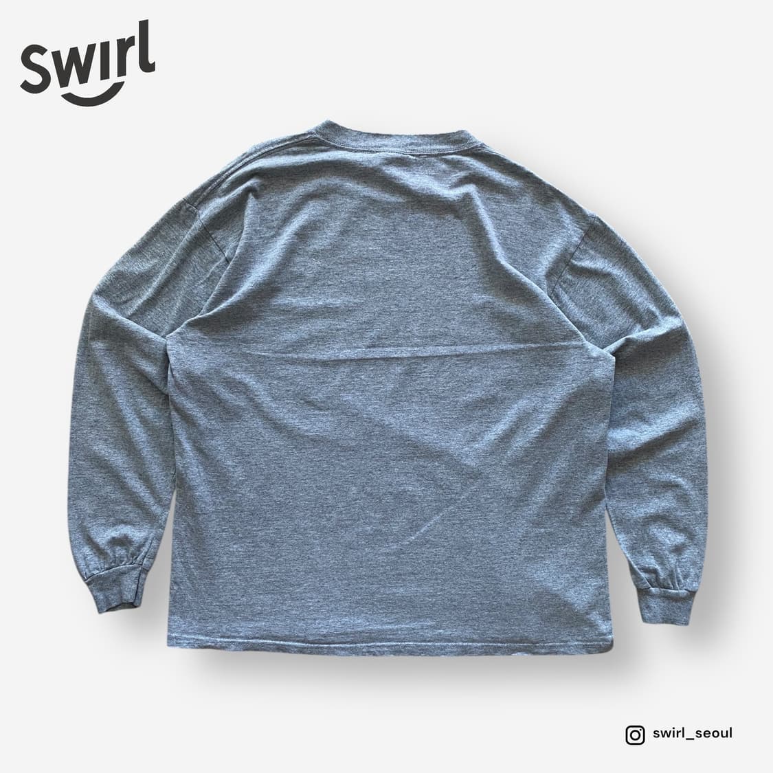 🌊90-00 nike spell logo long sleeve 상품이미지3