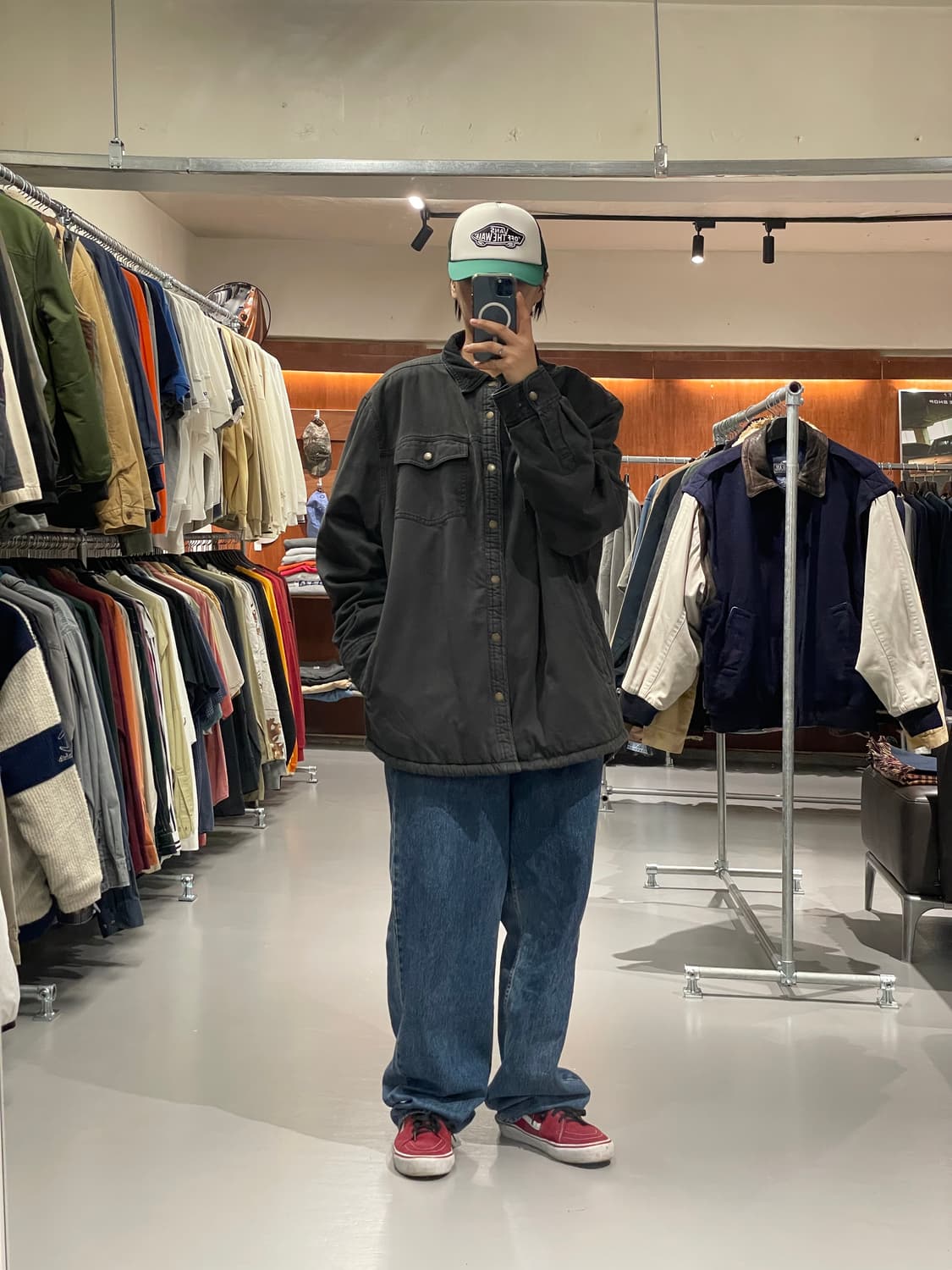 빈티지 쉐르파 셔츠 자켓   상품이미지4