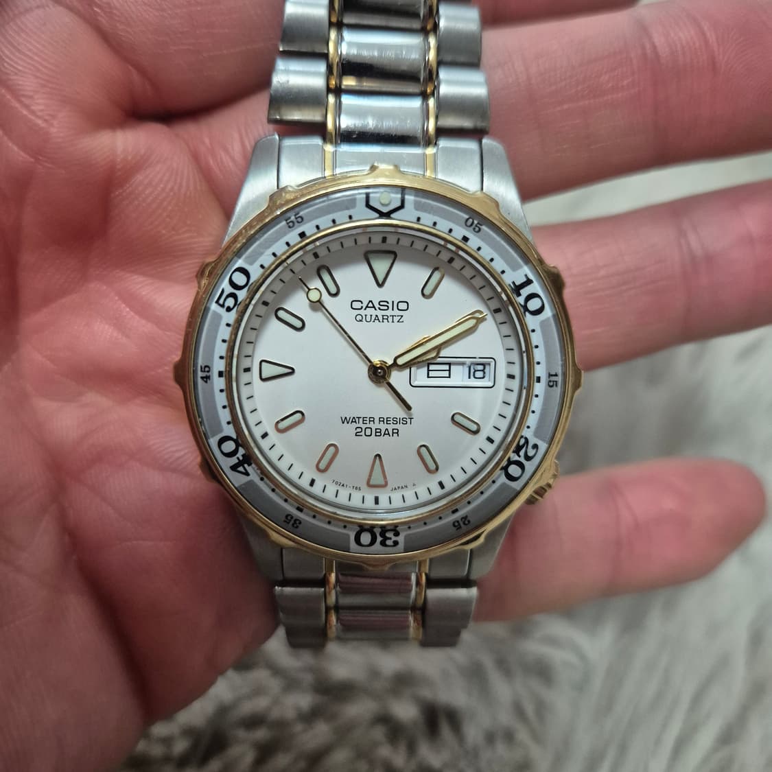 made in Japan 빈티지 카시오 다이버 상품이미지5