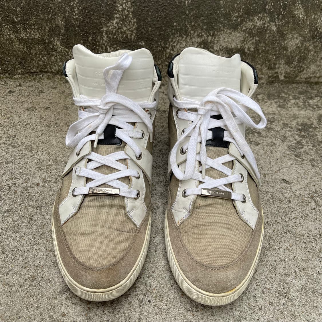 [42.5] Dior Homme 2010s 아카이브 하이탑 스니커즈 상품이미지4